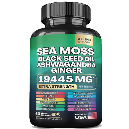 Seaweed Capsules 60 Capsules Per Bottle