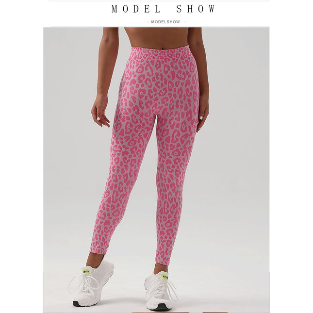Leopard Print Yoga Pants