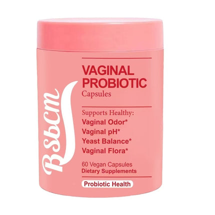 Vaginal Probiotics For Women PH Balance With Prebiotics & Lactobacillus Probiotic Blend - Women's Vaginal Health Supplement - Promote Healthy Vaginal Odor Vaginal Flora, 60 Count Pack Of 1