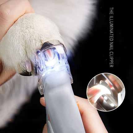 LED nail clippers