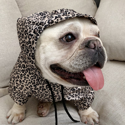 Leopard pet clothing