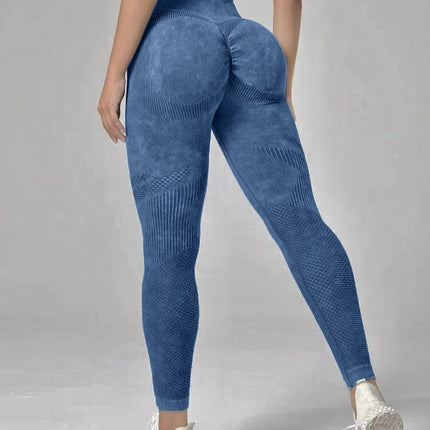 Hollow Design Seamless Leggings High Waist Hip Lifting Running Sports Fitness Yoga Pants Fashion Womens Clothing