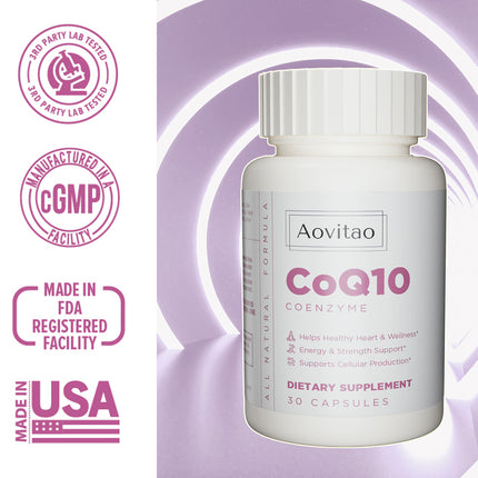 Women’s CoQ10 200mg – Antioxidant Support