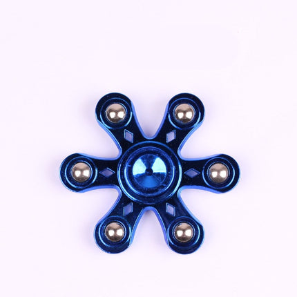 Electroplated steel ball fingertip gyro