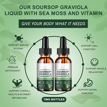 30ml Sweet Fruit Annona Leaf Drops