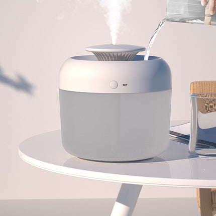 USB Ultrasonic Aroma Diffuser & Humidifier with 7-Colour LED
