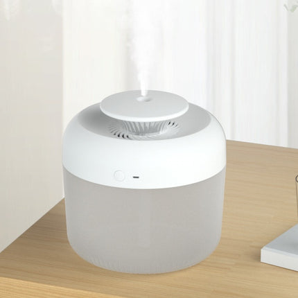 USB Ultrasonic Aroma Diffuser & Humidifier with 7-Colour LED