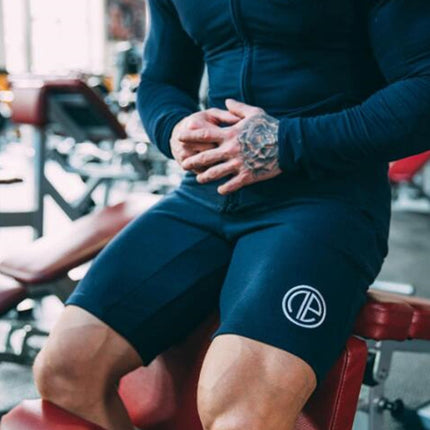 Mens Running Fitness Five-Point Shorts Cotton Mens Sports Shorts Middle Pants Basketball Training Gym Workout Board Short