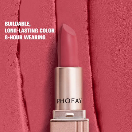 PHOFAY Hydrating Matte Lipstick