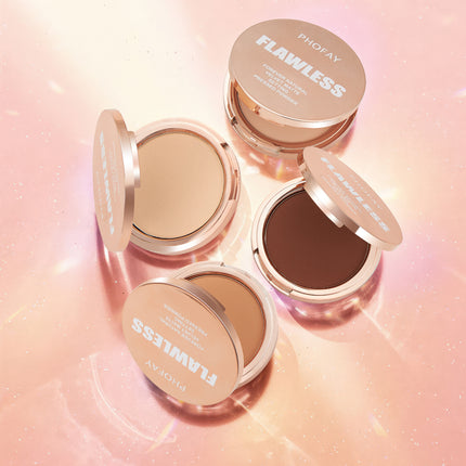 PHOFAY Perfect Matte Finish Pressed Powder