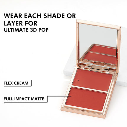 PHOFAY Glow Blush Duo