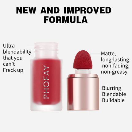 PHOFAY Radiant Mousse Blush