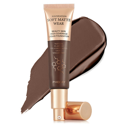 PHOFAY Flawless Full Coverage Foundation
