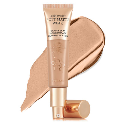PHOFAY Flawless Full Coverage Foundation