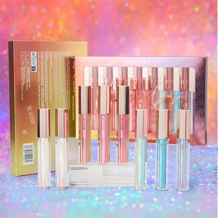 PHOFAY Iridescent Eyeshadow Color Set