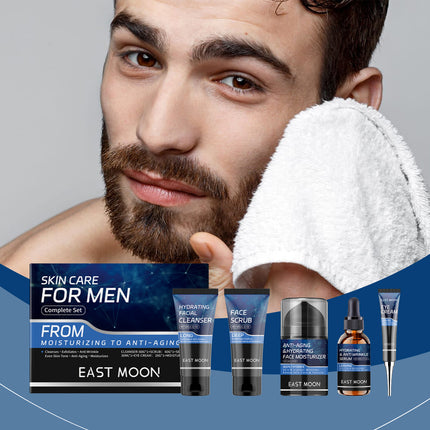 Men Facial Cleansing and Moisturising Oil