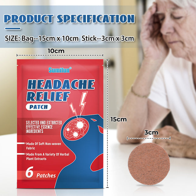 Instant Headache & Migraine Relief Patch