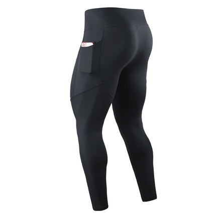 Men's Autumn And Winter Cross High Top Sports Tight Trousers