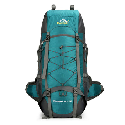 New Outdoor Mountaineering Bag For Men 65L Large Capacity Lightweight Waterproof Professional Hiking Camping Backpack For Women