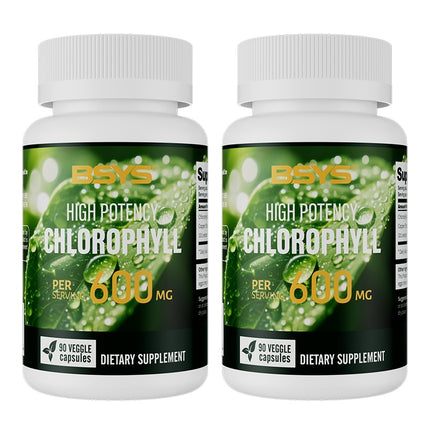 BSYS Chlorophyll Capsules  Fat Metabolism Support Aid Blood Purification & Detox Boost  Digestive Health & Constipation Relief Helper  Immune System Enhancement  Daily Detox & Wellness Supplemen