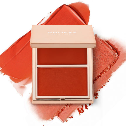 PHOFAY Glow Blush Duo