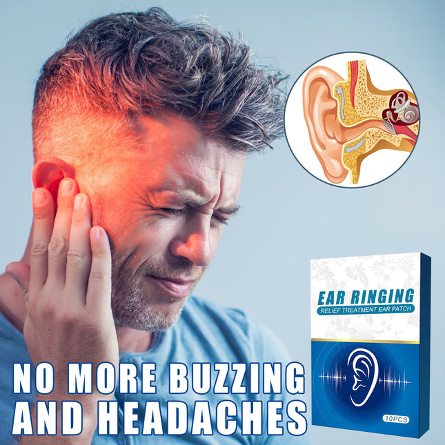 Advanced Tinnitus & Ear Pain Relief Patch