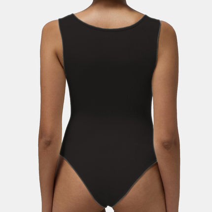 Women's One-piece Set Sleeveless Square Neck Skinny Yoga Bodysuit, Women's Sportswear Clothing