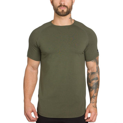 New Gym Wear Plain Shirts Custom Mens Fitness Sports Clothing