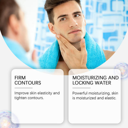 Men Facial Cleansing and Moisturising Oil