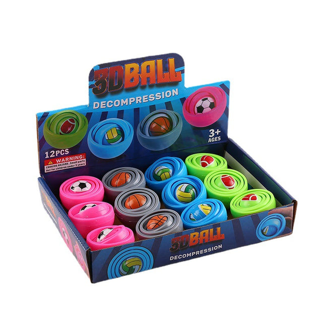 Fingertip Gyro Stress Relief Ball Decompression Vent