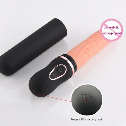 Retractable Silicone Pleasure Device