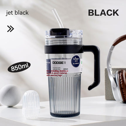 Portable Double Straw Cup