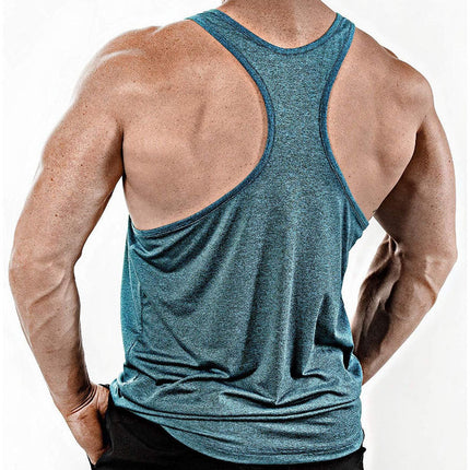 Custom Sublimation Logo Mens Muscle Fitness Sports Workout Cross Fit Gym Weight Lifting Vest