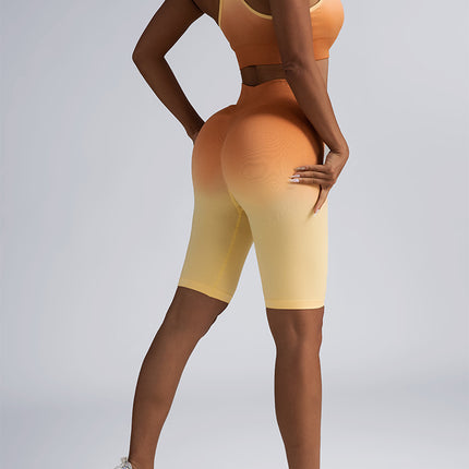 Workout Shorts For Women Seamless Scrunch Butt Lifting High Waisted Yoga Gym Booty Running Short Pants