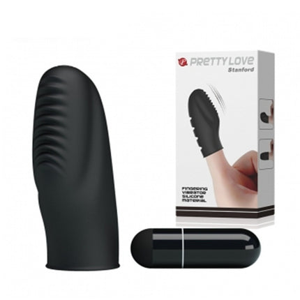 Silicone Finger Vibration Sleeve Massager