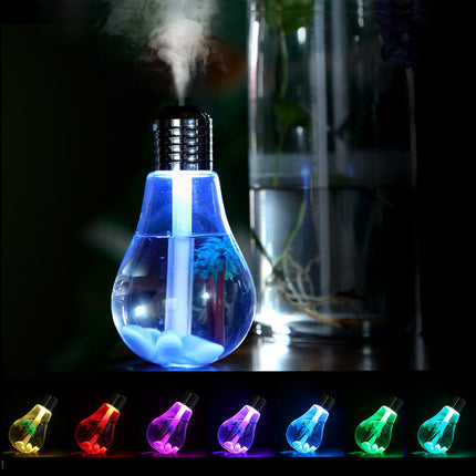 USB  Ultrasonic Air Humidifier  Light Bulb