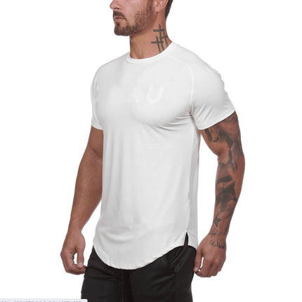 New Gym Wear Plain Shirts Custom Mens Fitness Sports Clothing