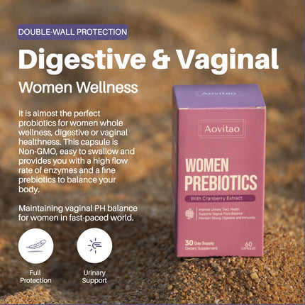 Women’s Vaginal & Gut Probiotics 60B CFU