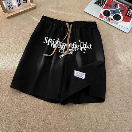 Men's Loose Sports Fifth Pants