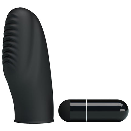 Silicone Finger Vibration Sleeve Massager