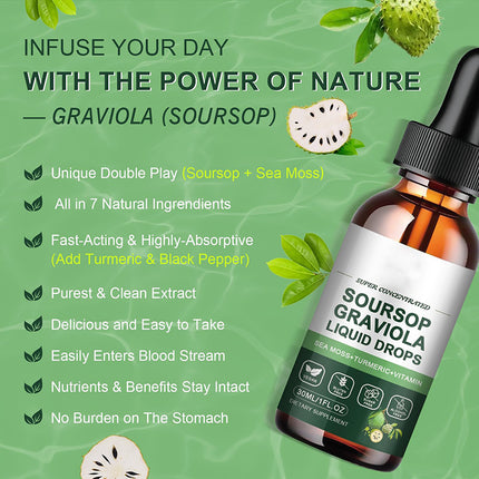 30ml Sweet Fruit Annona Leaf Drops