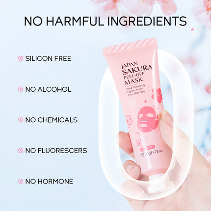 Flower Tearing Mask Pore Cleansing Moisturizing Skin Care Products