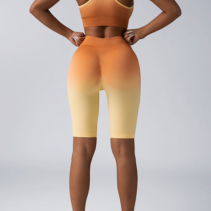 Workout Shorts For Women Seamless Scrunch Butt Lifting High Waisted Yoga Gym Booty Running Short Pants