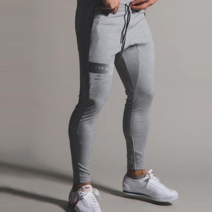 Slim-fit Feet Sweatpants, Long Casual Fitness Pants