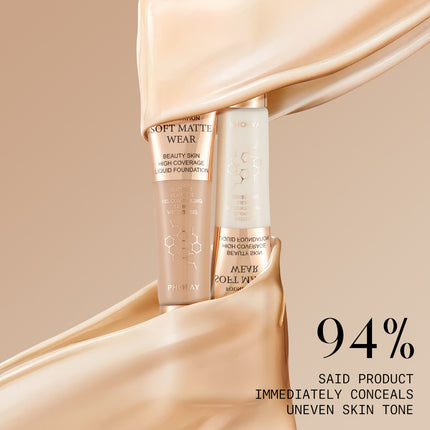 PHOFAY Flawless Full Coverage Foundation