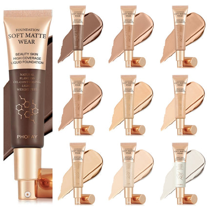 PHOFAY Flawless Full Coverage Foundation