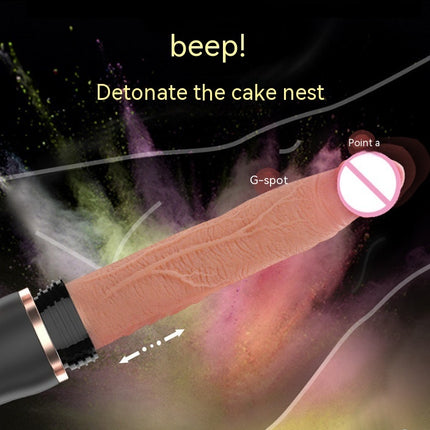 Retractable Silicone Pleasure Device