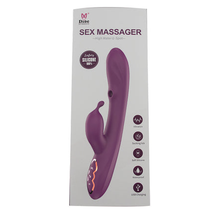 Silicone Vibration Suction Stick