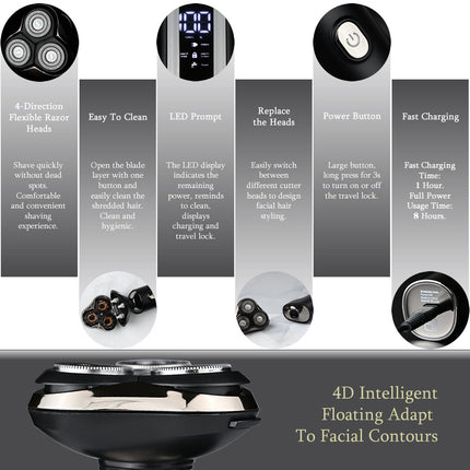 Electric Multi Purpose Razor For Men