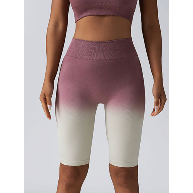 2 Pack Workout Shorts For Women Scrunch Butt Lifting High Waisted Yoga Gym Seamless Booty Biker Shorts